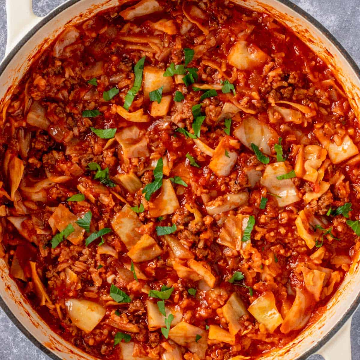 Unstuffed Cabbage Rolls The Yummy Bowl