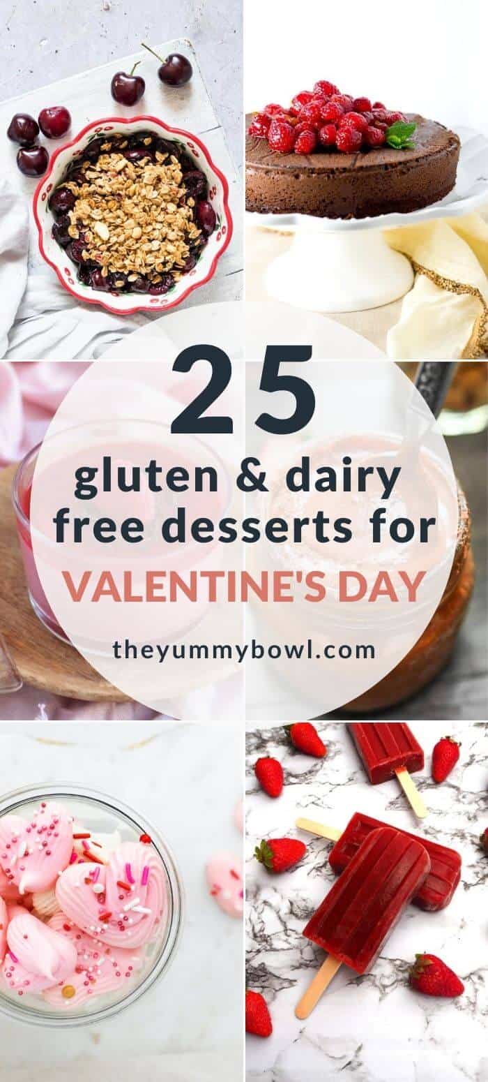 Easy Gluten Free & Dairy Free Dessert Ideas for Valentine's Day