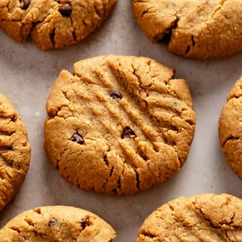 Almond Flour Peanut Butter Cookies (gluten Free, Dairy Free, Vegan 