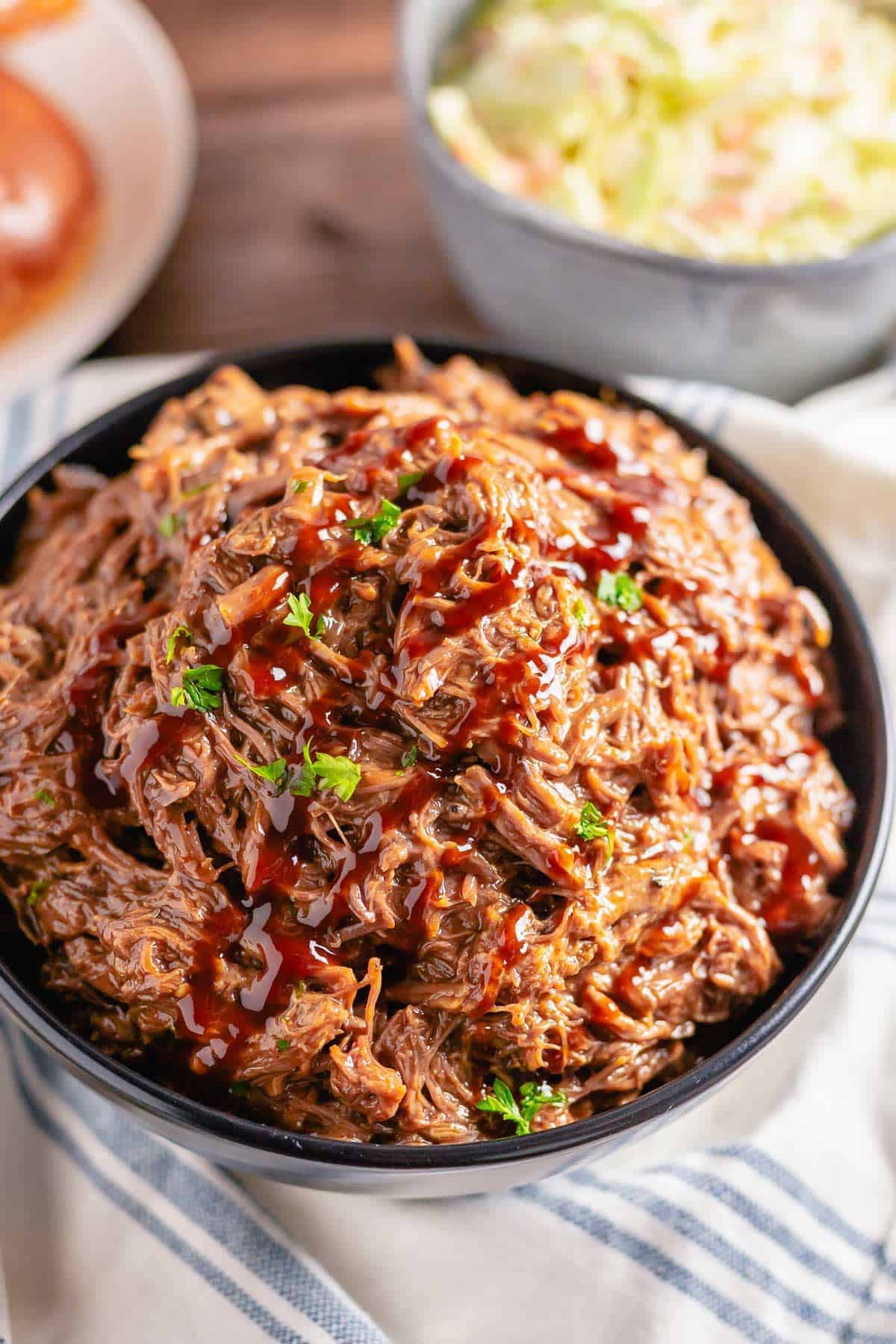 slow cooker pulled beef