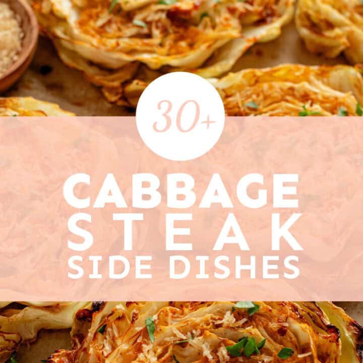 what to serve with cabbage steaks.